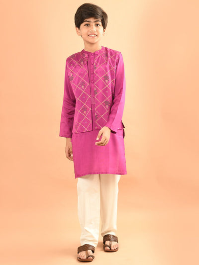 Dinosaur Print full sleeve kurta Pajama set