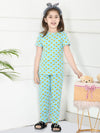Funky Duck Print Overall Print Nightsuit