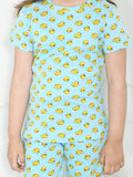 Funky Duck Print Overall Print Nightsuit