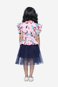 Quirky Print tulle Dress