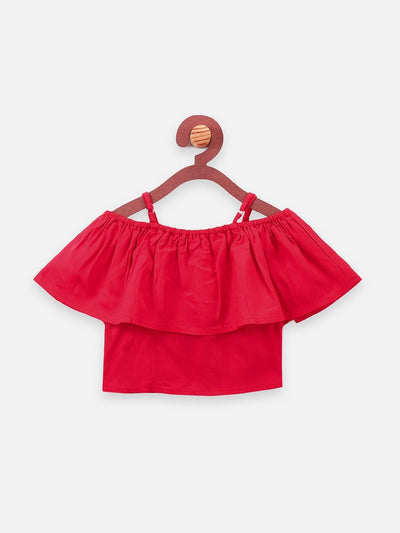 Funky Strappy Top with Elegant Culotte Set