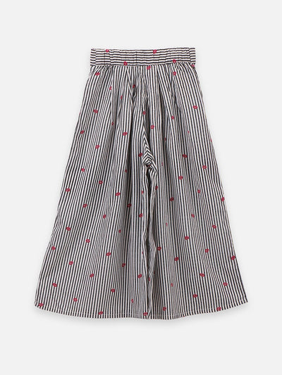 Funky Strappy Top with Elegant Culotte Set