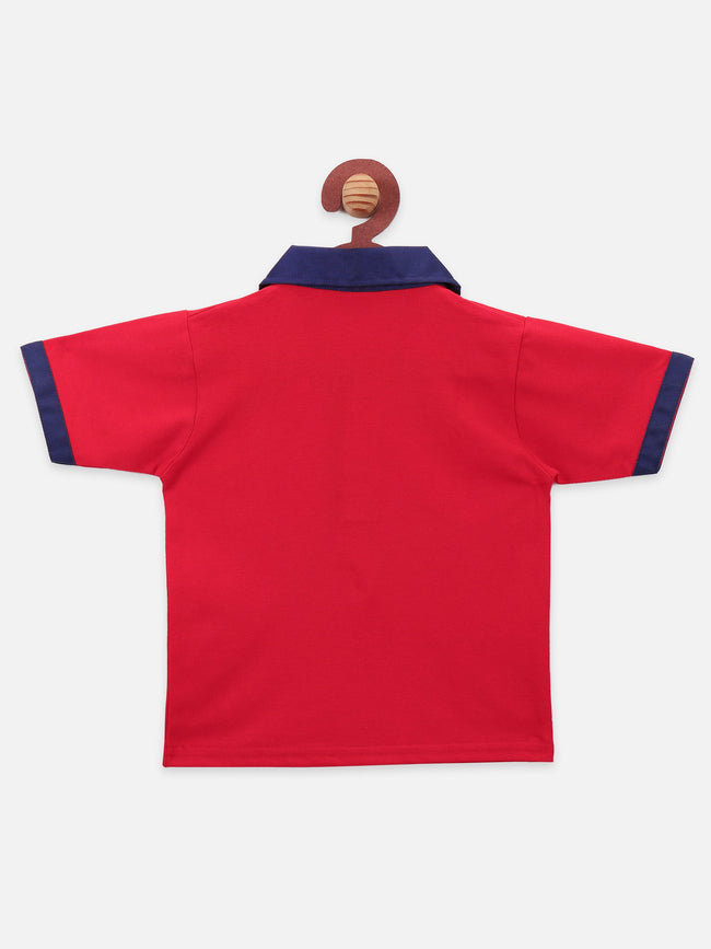 Red Plain Tshirt