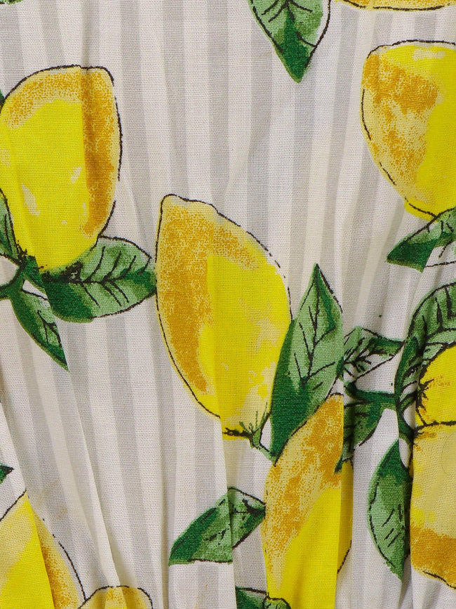 Yellow Lemon Short Jumpsuit