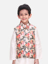 Royal Rose Digital Print Nehru Jacket