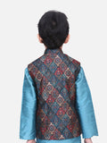 Elegant Motif Digital Print Nehru Jacket