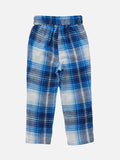 Lilpicks Blue Check Waistcoat with Pant Set
