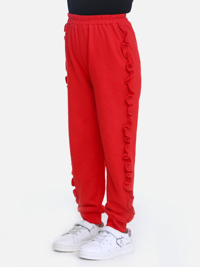 Red French Terry TrackPant