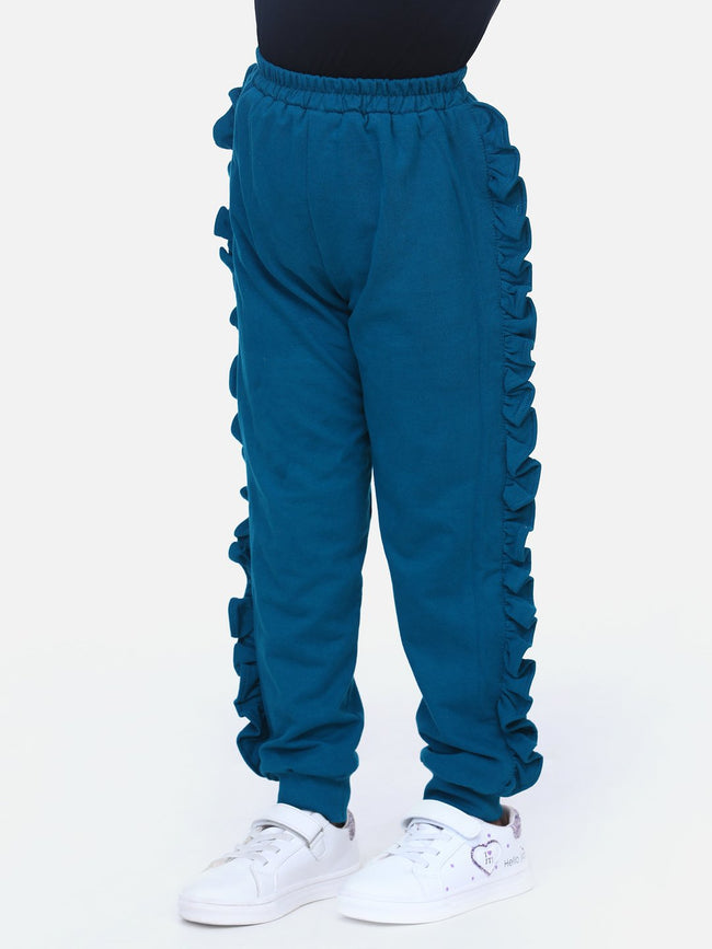 Teal French Terry TrackPant