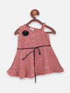 lilpicks Deer Print One Shoulder Flared Top