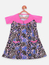 Pink causal short dress