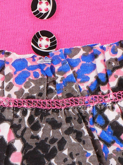 Pink causal short dress