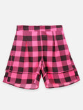Lilpicks Pink Green Pack of 2 Flared Shorts