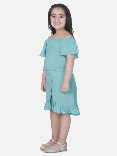 Lilpicks Vintage Green Coordinated Clothing Set