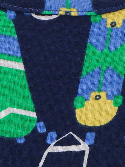 Lilpicks Auto and Skateboard Print Pack of 2 Dress