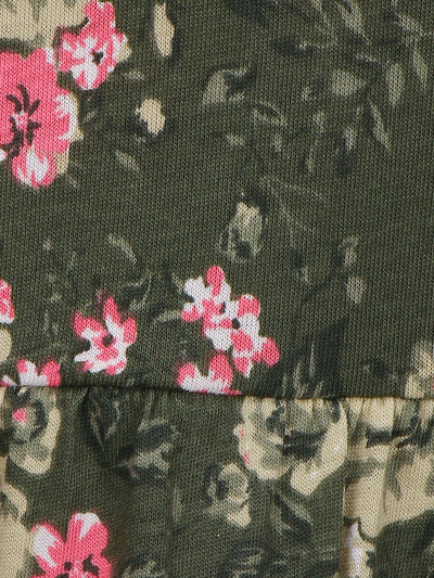 Lilpicks Floral and Panda Print Pack of 2 Dress