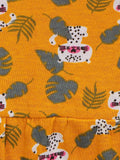 Lilpicks Cat and Elephant Print Pack of 2 Dress