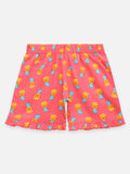 Lilpicks Cool Pineapple Print Shorts Nightsuit