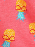 Lilpicks Cool Pineapple Print Shorts Nightsuit