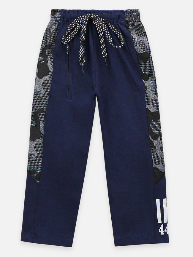 Army Print Panel Pack of 5 Track Pants