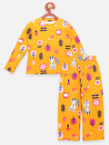 LilPicks Mustard Overall Nightsuit