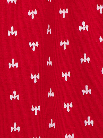 Meow Red black Pack of 2 Leggings