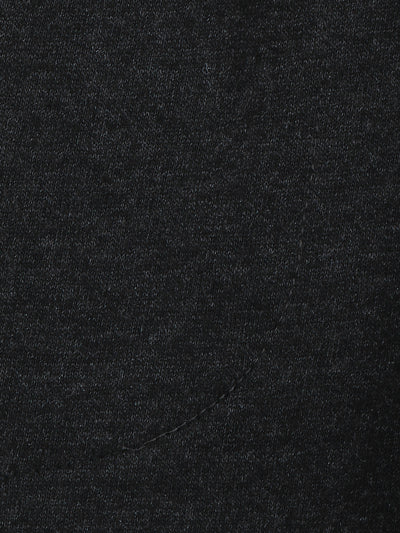 Dark Grey ColorBlock Fleece TrackPant
