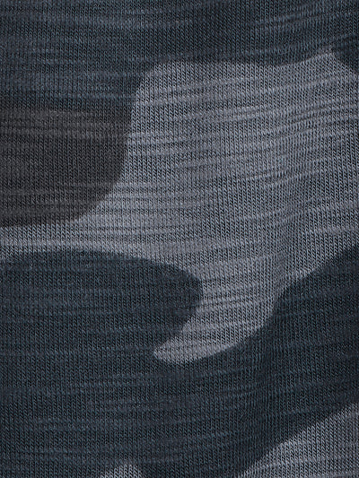 Black Creamy Off Army Print Leggings - Pack of 2