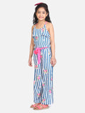 Blue Stripe Funky Clothing Set