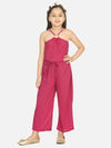 Mauve Ring Design Full Jumpsuit