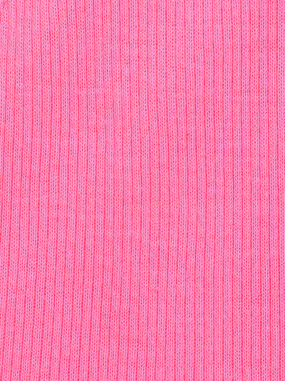 Green Floral Print Top with Pink Shorts Set