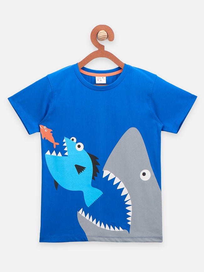 Sea Creature Printed T-shirt Pack of 2