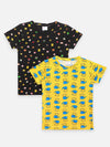 Kettle Printed Summer Cool T-shirt Pack of 2