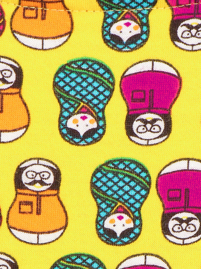 Funky Doll Printed Sleeveless Dress Pack of 2