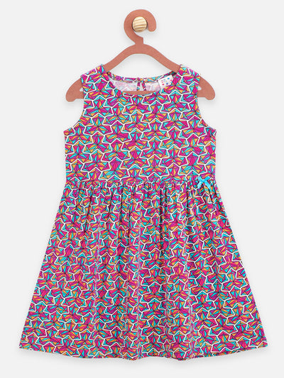 Pack of 2: Printed Dresses for Girls