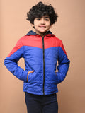 Double Shaded Puffer Hooded Jacket