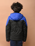 Double Shaded Puffer Hooded Jacket