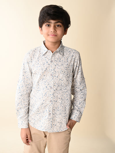 Floral Printed Full Sleeves Shirt