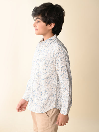 Floral Printed Full Sleeves Shirt