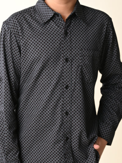 All Over Printed Full Sleeves Shirt