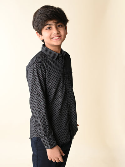 All Over Printed Full Sleeves Shirt