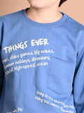 Typographic Printed Full Sleeve Sweatshirt