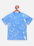 To Space Printed  Summer Cool Tshirts Pack of 3