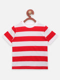 Free Waves Stripes Printed Summer Cool T-shirt Pack of 2
