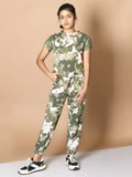 All Over Camouflage Printed Co ord Set