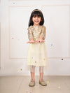 Sequin Party Top With Net Skirt Set