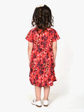 King Abstract Print Fit n Flare Dress
