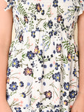 Floral Printed  Knee Length Fit n Flare Dress