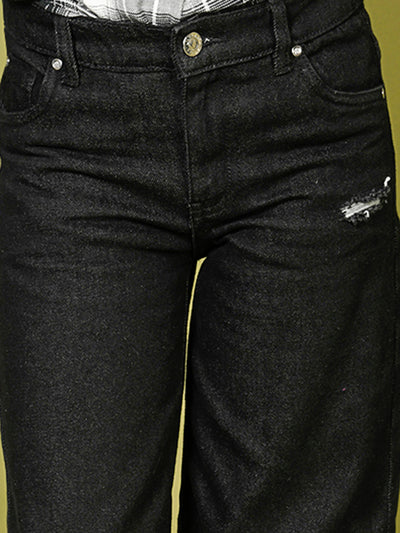 Ruff Straight Flared Denim Jeans
