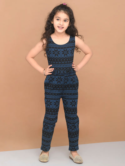 All Over Aztec Print Jumpsuit